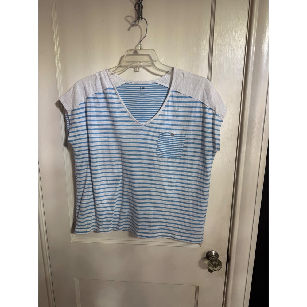 Women's J. Jill‎ Dolman Sleeve T  Shirt Large